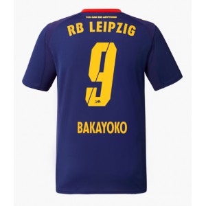 Fotbalové Dres RB Leipzig Johan Bakayoko #9 Venkovní Oblečení 2025-26 Krátký Rukáv